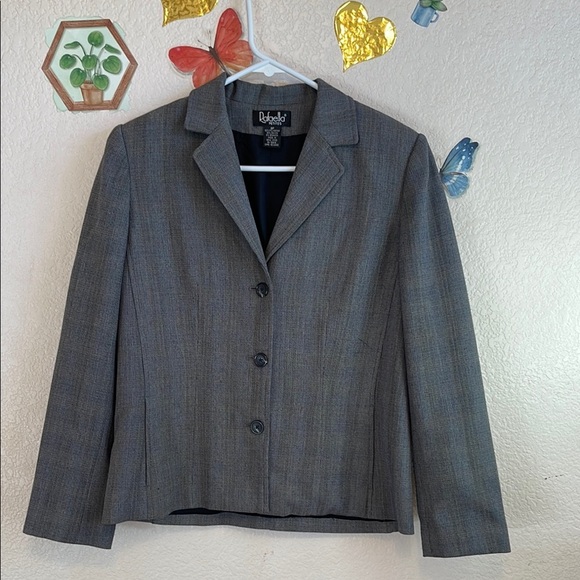 Tahari Gray Women's Blazer - Picture 1 of 9
